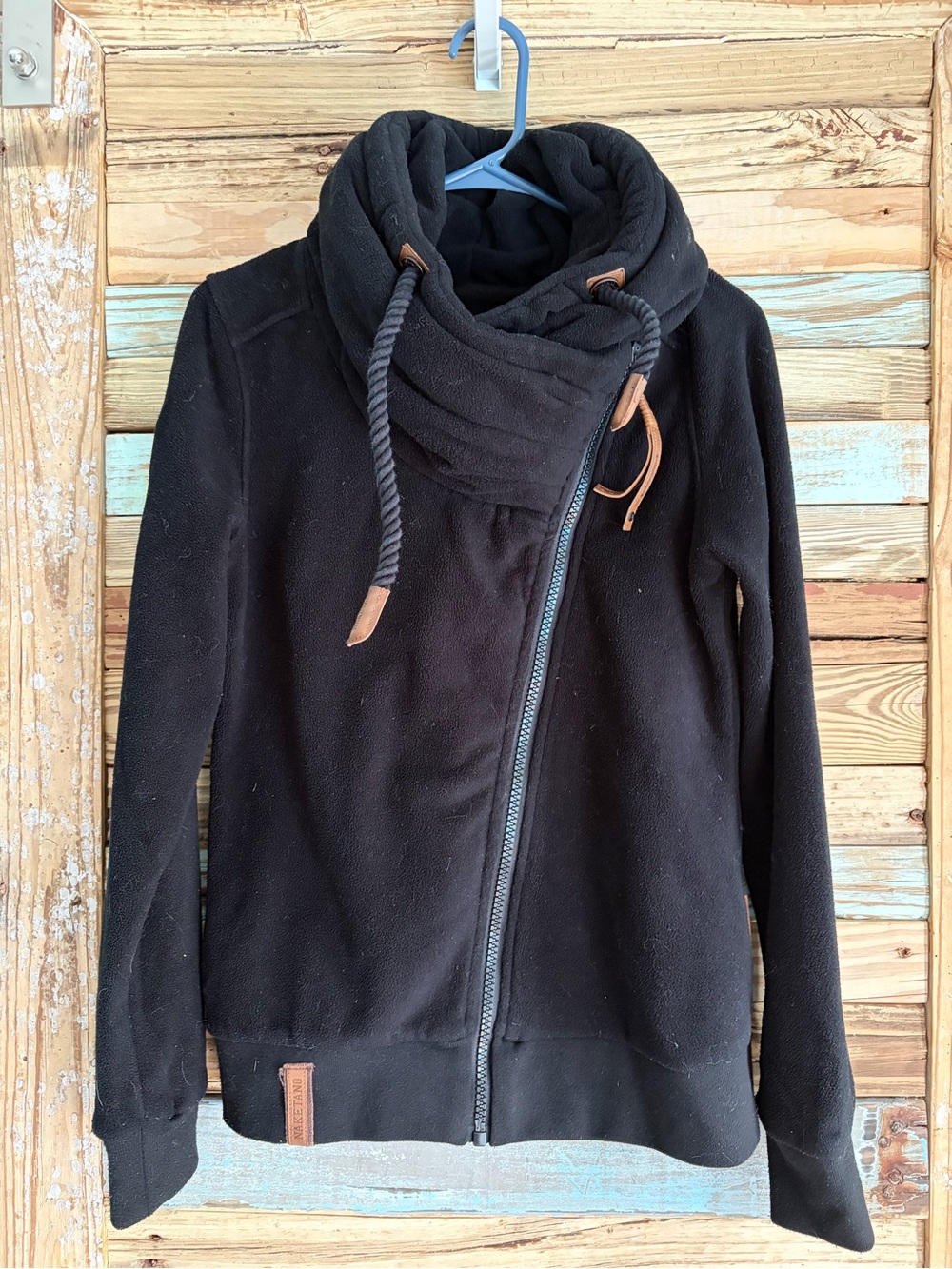 Naketano Haumich & Pflaumich Black Fleece Jacket M
